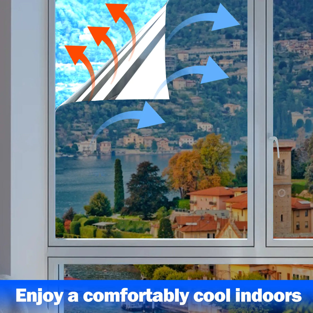 One-Way Mirror Window Film – UV & Heat Blocking Privacy Tint