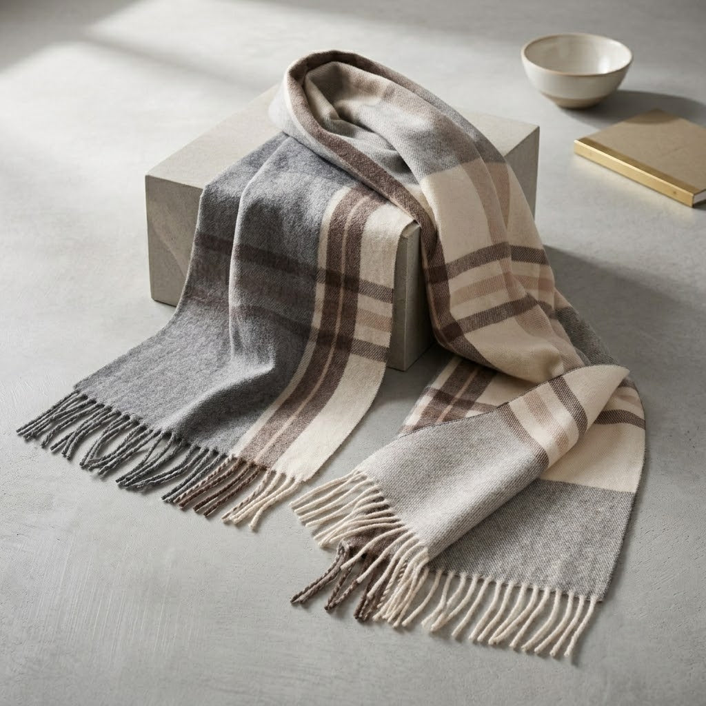 Pearvely | Premium Plaid Winter Scarf