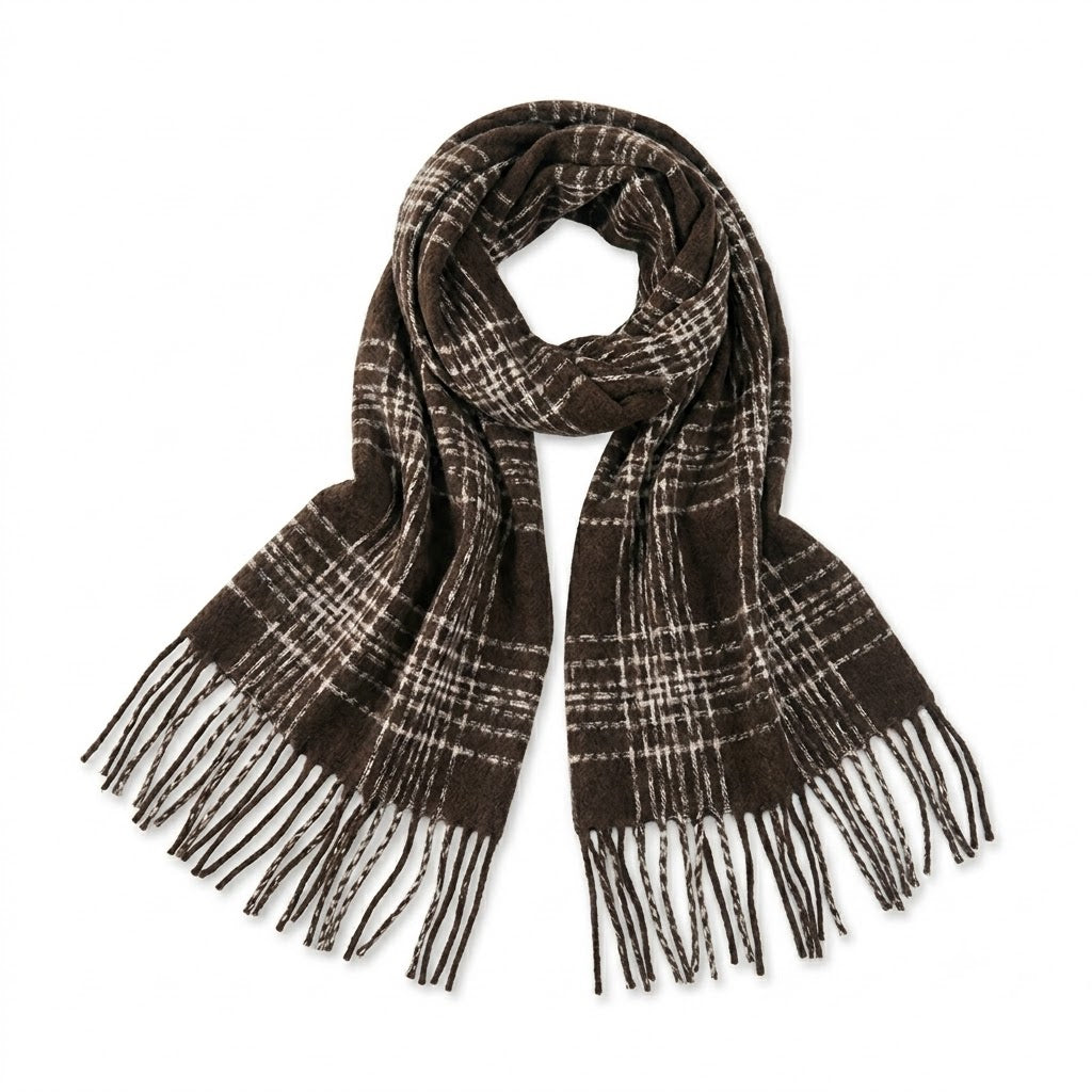 Pearvely | Retro Knitted Winter Scarf