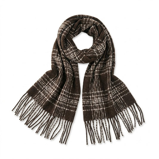 Pearvely | Retro Knitted Winter Scarf