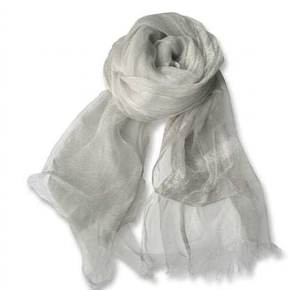 Pearvely | Elegant Silk Blend Shawl