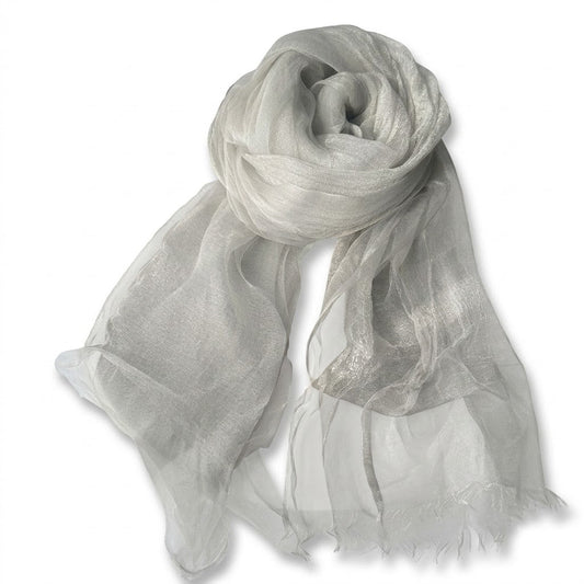Pearvely | Elegant Silk Blend Shawl