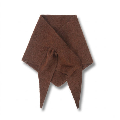 Pearvely | Premium Wool-Blend Triangle Shawl