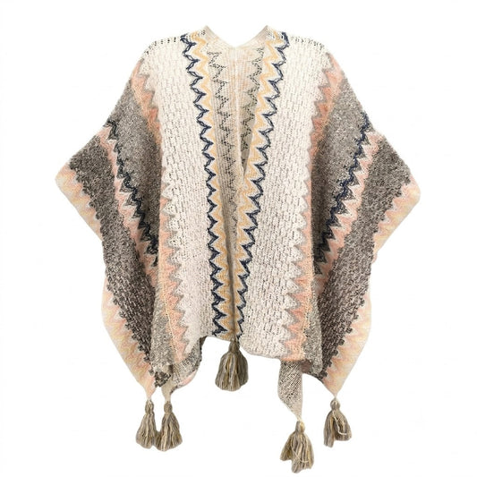 Pearvely | Retro Ethnic Pullover Cloak
