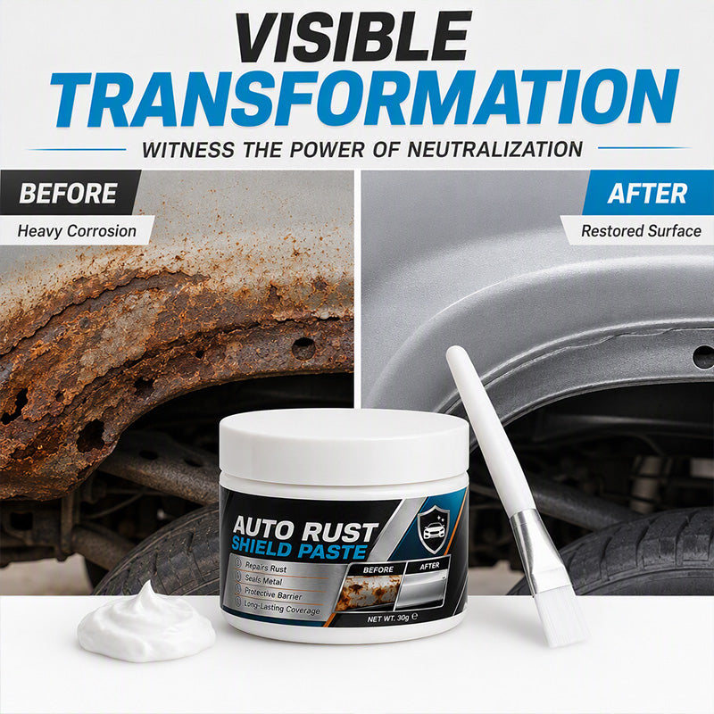 🔥Final 3 hours 70% off✨Car Metal Rust Repair Paste‑ Auto Rust Shield Anti‑Corrosion Restoration Cream🚗